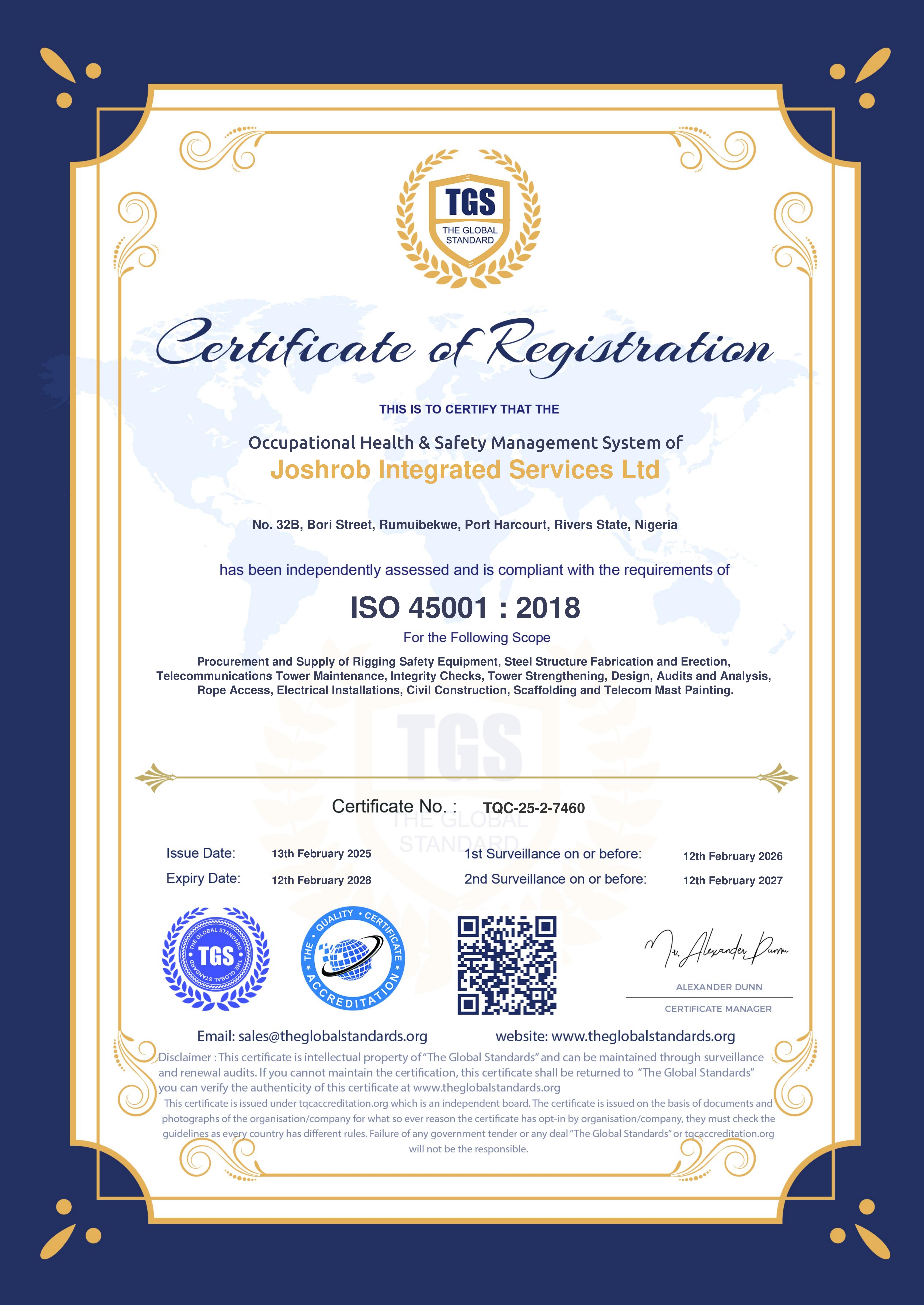 ISO 45001:2018