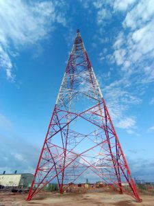 Erection of 120m  Self Supporting Telecoms Tower